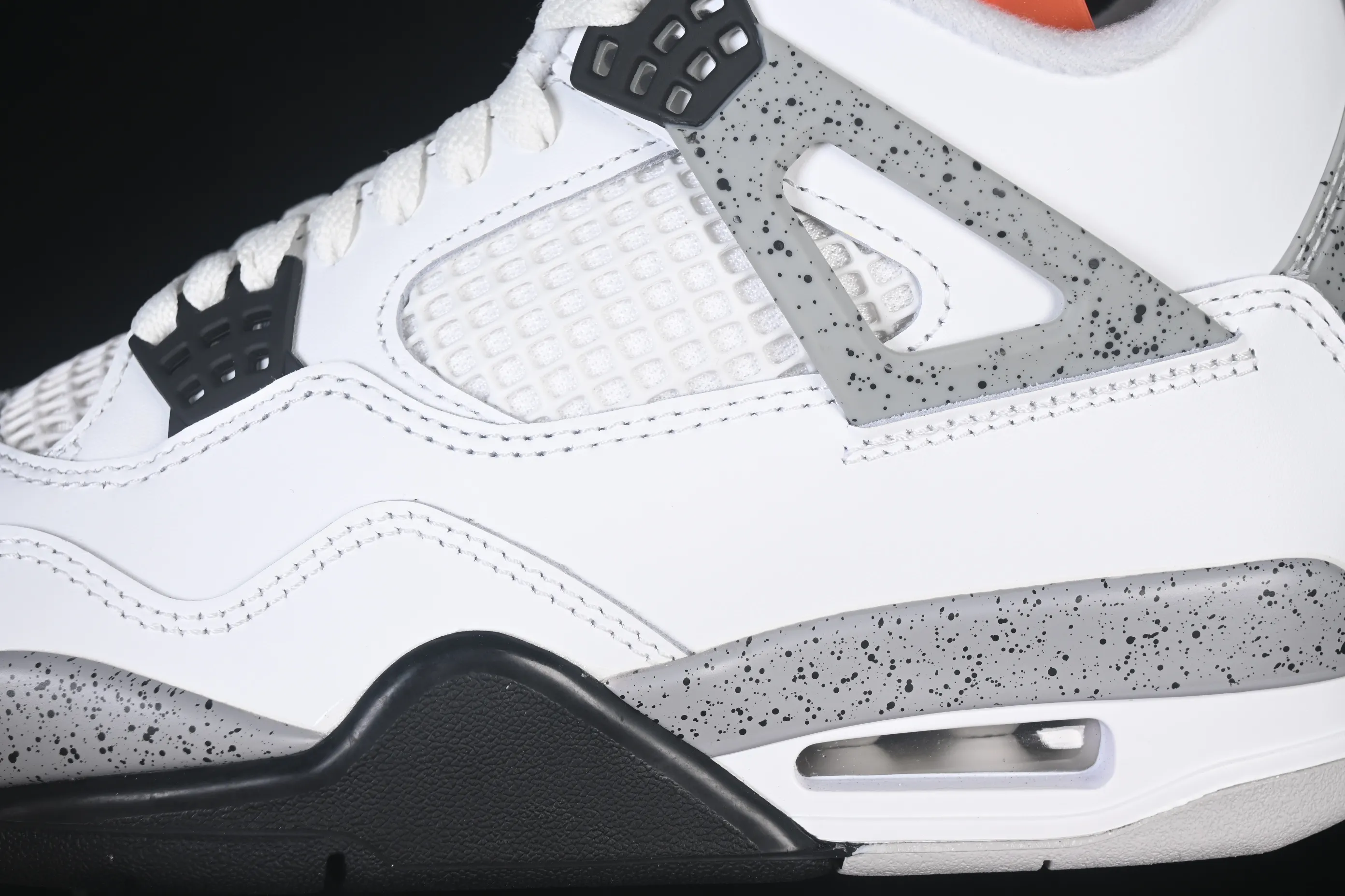 All categories Air Jordan Jordan series basketball shoes Air Jordan 4 LJR version Air Jordan 4 Retro "White Cement" AJ4 Joe 4 new white cement FV5029-100